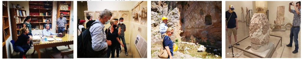 Συναντήσεις εργασίας στο μουσείο και στον αρχαιολογικό χώρο των Δελφών